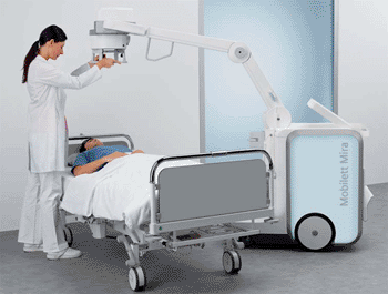 Image: The Mobilett Mira mobile digital X-ray system (Photo courtesy of Siemens Healthcare).